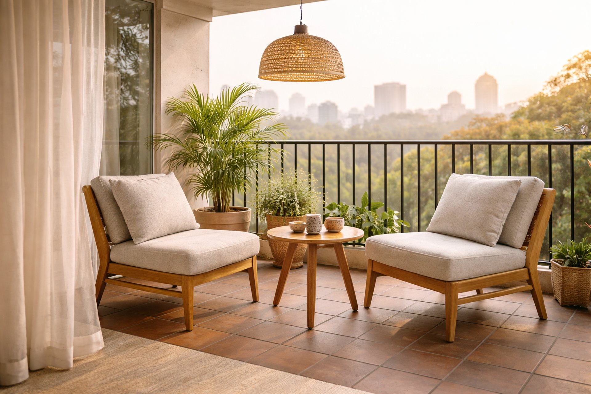 Angkor Living &mdash; Balcony Morning, Phnom Penh